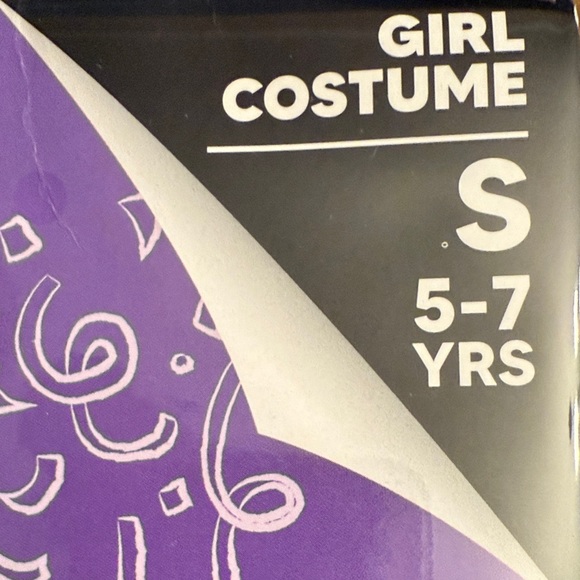 Spooktacular Creations Purple/White Cheerleader Costume for Kids (S) - Picture 4 of 5